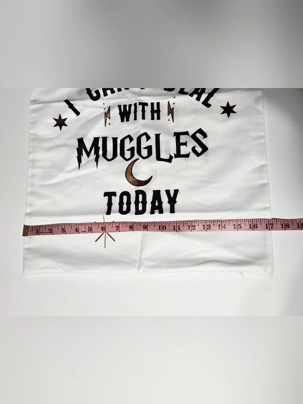 I Can’t Deal With Muggles Today Double-Sided Pillow Cover 17x17